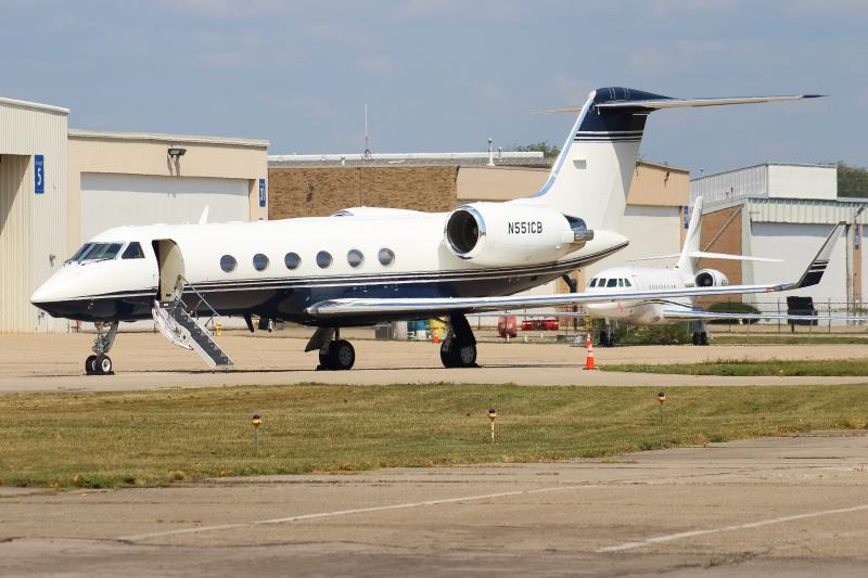 Photo of N551CB - PRIVATE  Gulfstream IV at LUK on AeroXplorer Aviation Database