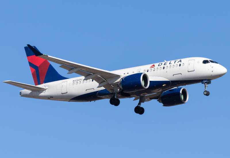 Photo of N126DU - Delta Airlines Airbus A220-100 at SAT on AeroXplorer Aviation Database