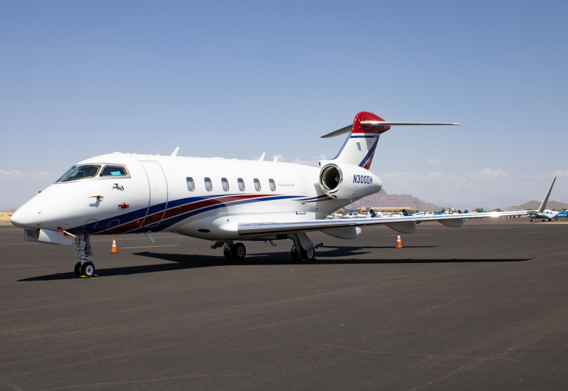 Photo of N300DH - Crystal Air Bombardier Challenger 300 at MSC on AeroXplorer Aviation Database
