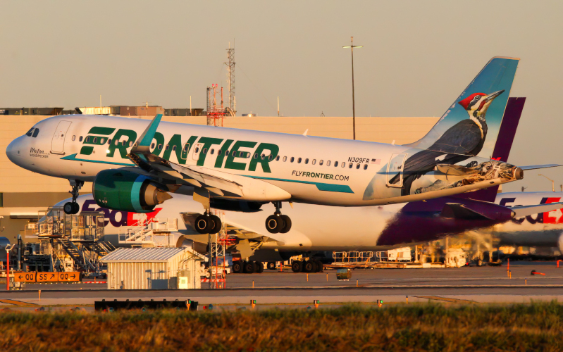 Photo of N309FR - Frontier Airlines Airbus A320NEO at ORD on AeroXplorer Aviation Database