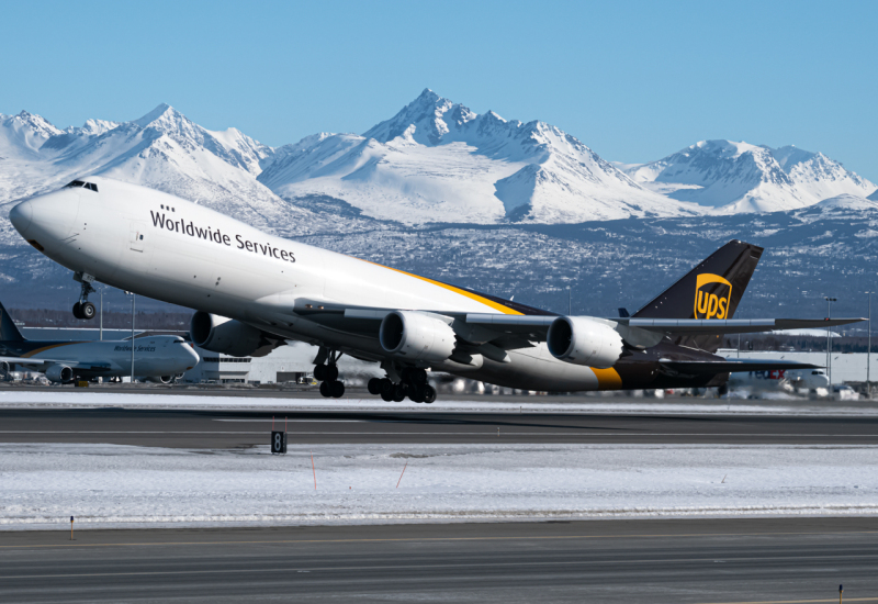 Photo of N621UP - United Parcel Service Boeing 747-8F at ANC on AeroXplorer Aviation Database