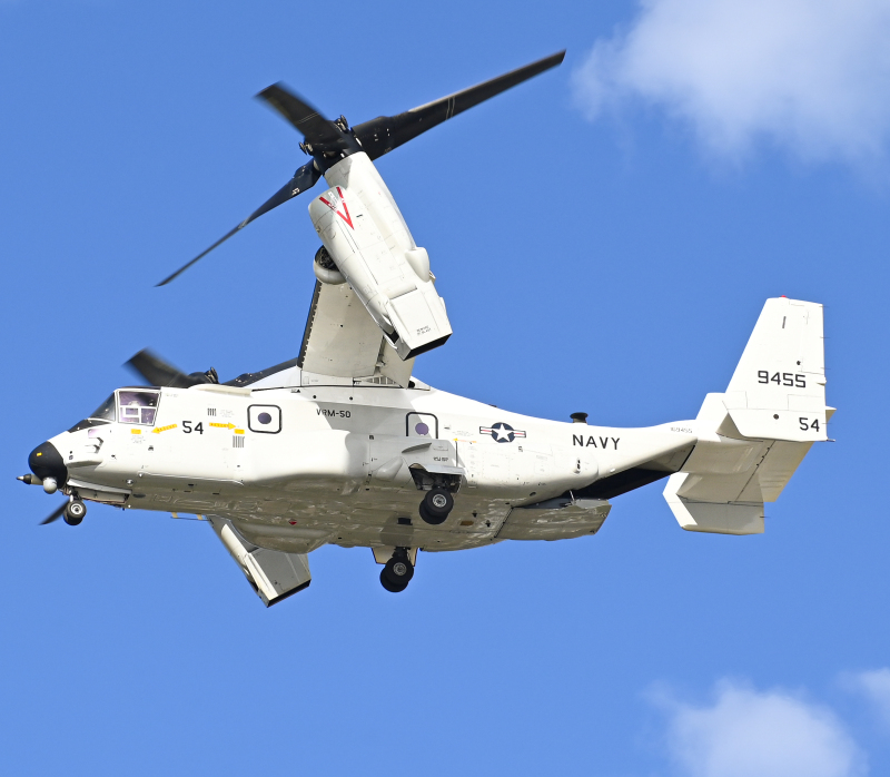 Photo of 169455 - USN - United States Navy Bell Boeing CMV-22B Osprey at NZY on AeroXplorer Aviation Database