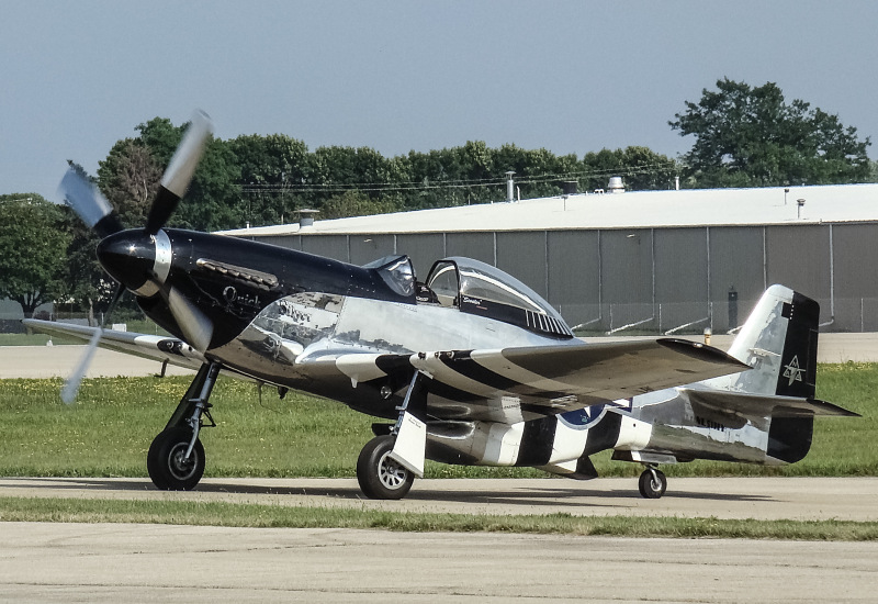 Photo of NL51HY - PRIVATE North American P-51 Mustang at OSH on AeroXplorer Aviation Database