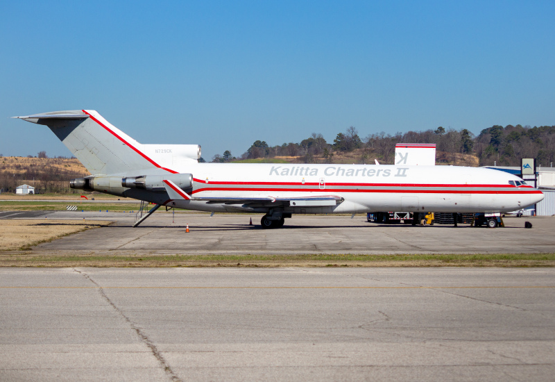 Photo of N729CK - Kalitta Charters II Boeing 727-200F at BHM on AeroXplorer Aviation Database