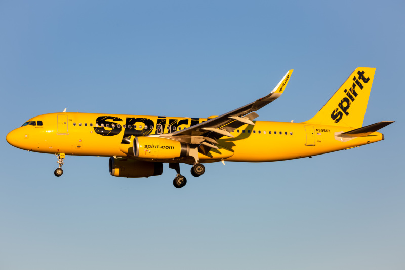 Photo of N696NK - Spirit Airlines Airbus A320 at BWI on AeroXplorer Aviation Database