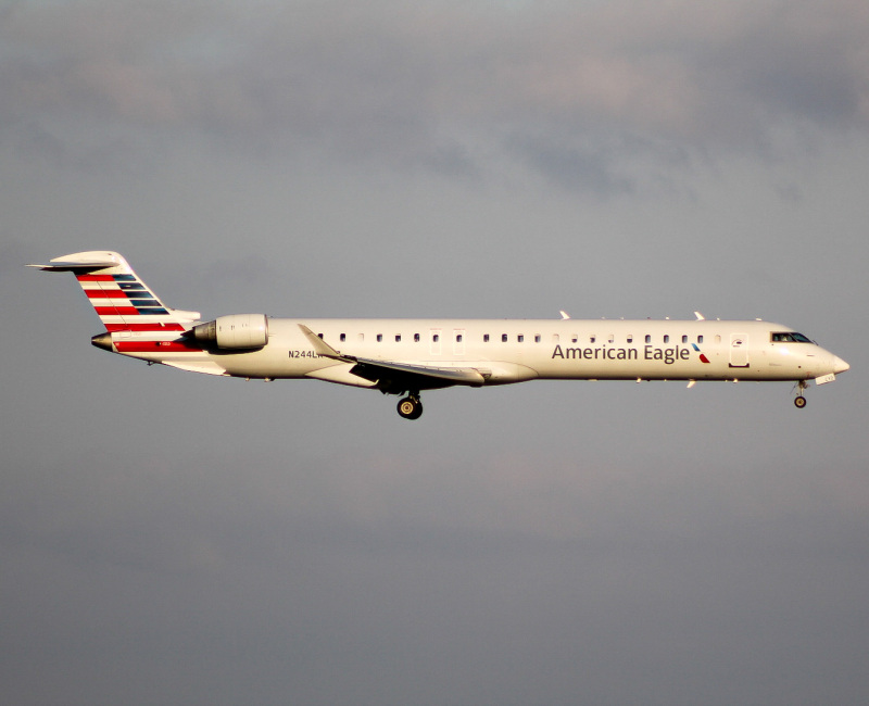 Photo of N244LR - Mesa Airlines Mitsubishi CRJ-900 at DFW on AeroXplorer Aviation Database