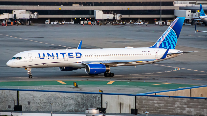 Photo of N48127 - United Airlines Boeing 757-200 at SFO on AeroXplorer Aviation Database