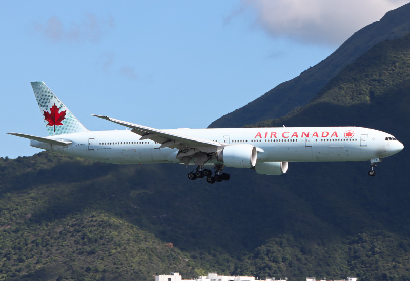 Photo of C-FNNW - Air Canada Boeing 777-300ER at HKG on AeroXplorer Aviation Database