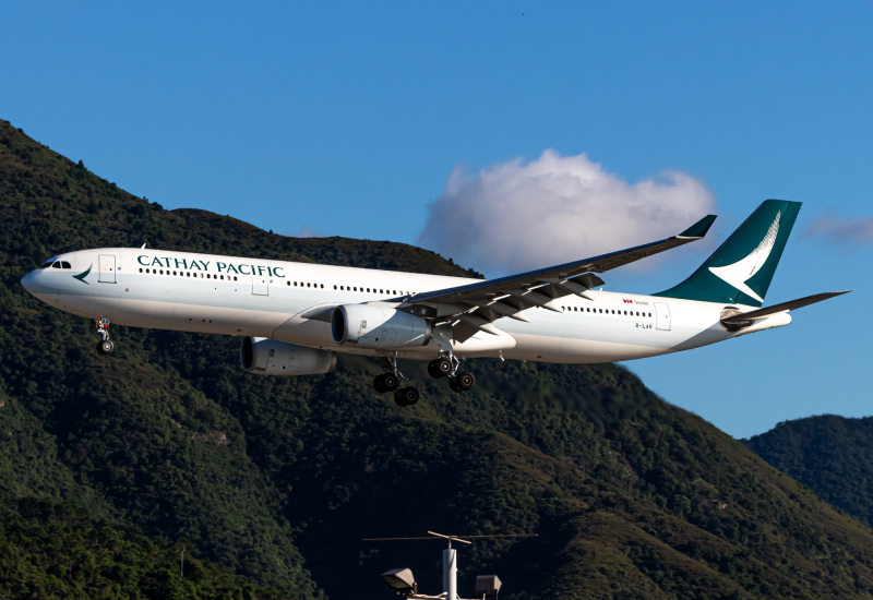 Photo of B-LAR - Cathay Pacific Airbus A330-300 at HKG on AeroXplorer Aviation Database