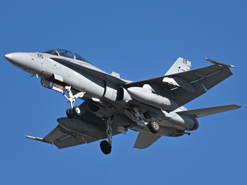 Photo of 164878 - USMC - United States Marine Corp McDonnel Douglas F/A-18 Hornet at SDM on AeroXplorer Aviation Database