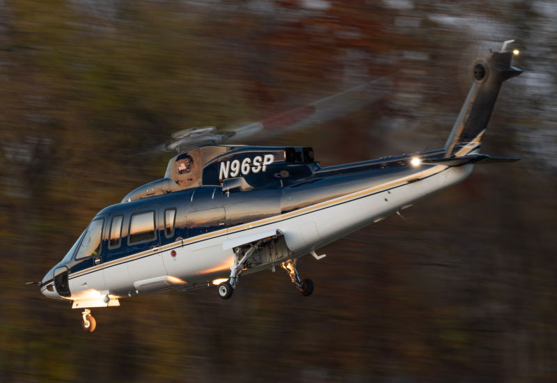 Photo of N96SP - PRIVATE Sikorsky S-76C+ at CGS on AeroXplorer Aviation Database