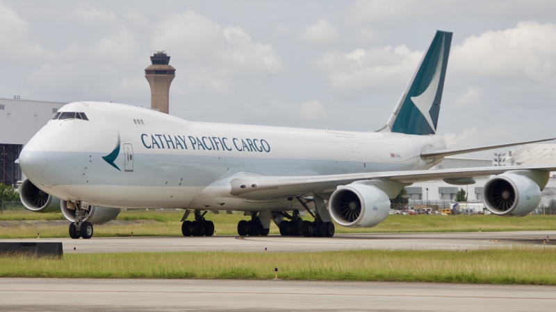 Photo of B-LJJ - Cathay Pacific Cargo Boeing 747-8F at IAH on AeroXplorer Aviation Database