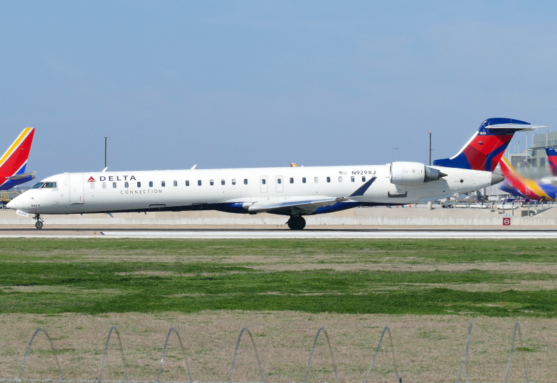 Photo of N929XJ - Delta Connection Mitsubishi CRJ-900 at AUS on AeroXplorer Aviation Database