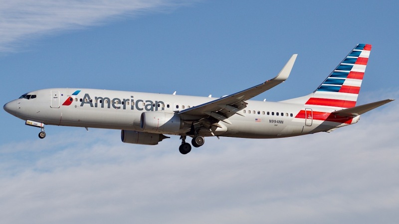 Photo of N994NN - American Airlines Boeing 737-800 at SLC on AeroXplorer Aviation Database