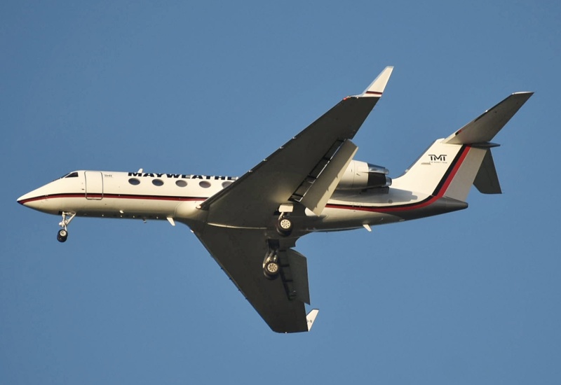 Photo of N151SD - Mayweather Gulfstream IV at CSL on AeroXplorer Aviation Database