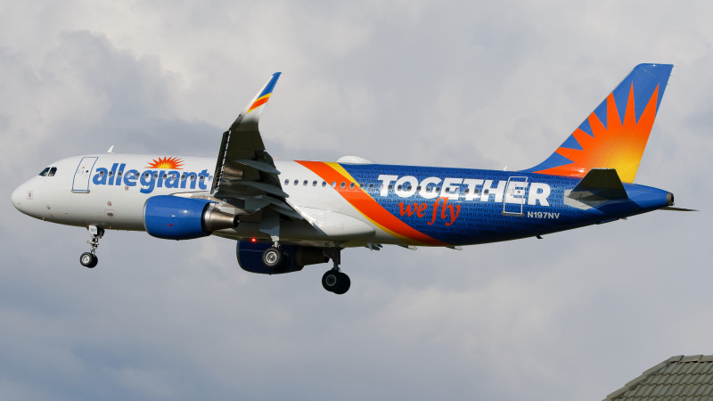 Photo of N197NV - Allegiant Air Airbus A320 at PIE on AeroXplorer Aviation Database