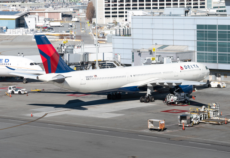 Photo of N404DX - Delta Air Lines Airbus A330-900 at SFO on AeroXplorer Aviation Database