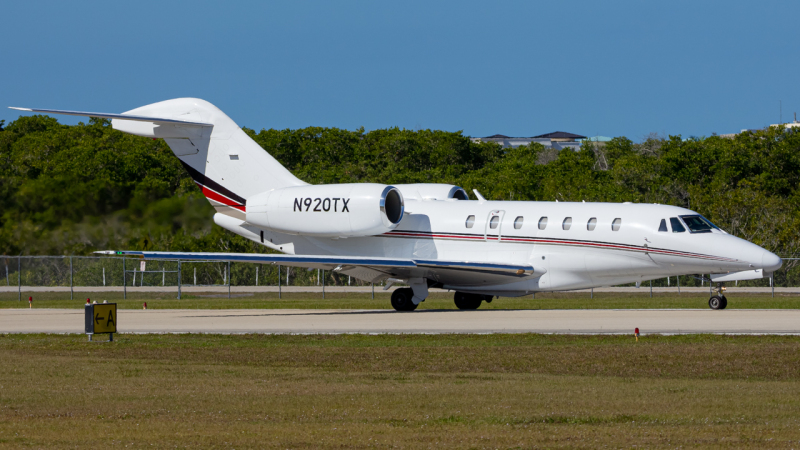 Photo of N920TX - PRIVATE Cessna Citation 750 X at APF on AeroXplorer Aviation Database