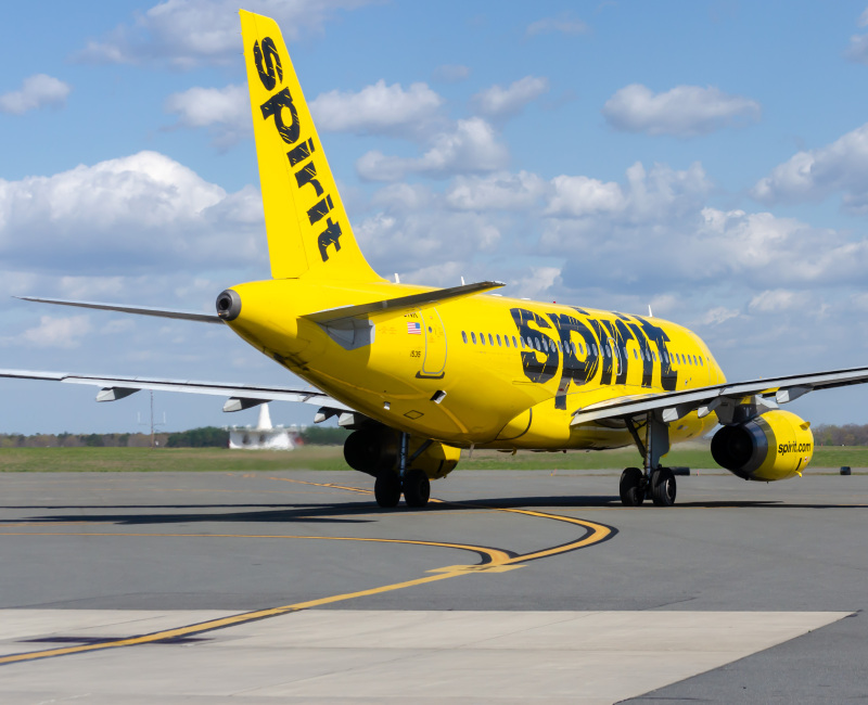 Photo of N535NK - Spirit Airlines Airbus A319 at ACY on AeroXplorer Aviation Database