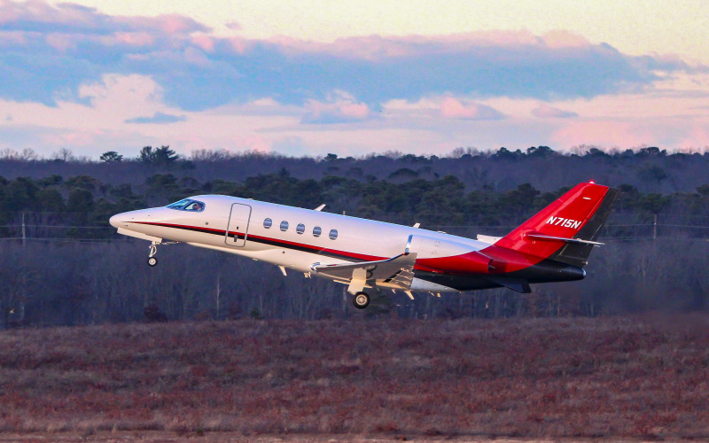Photo of N715N - PRIVATE Cessna 680A Citation Latitude at ACY on AeroXplorer Aviation Database