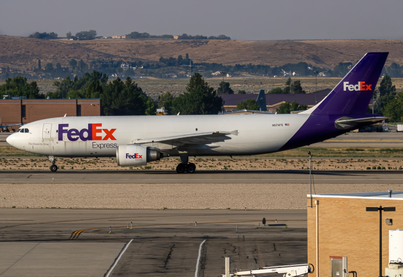 Photo of N674FE - FedEx Airbus A300F-600 at BOI on AeroXplorer Aviation Database