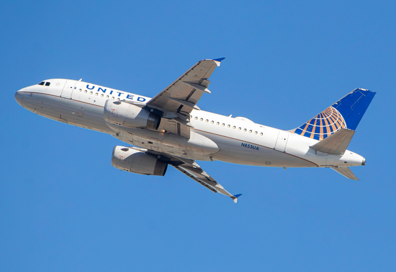 Photo of N853UA - United Airlines Airbus A319 at LAX on AeroXplorer Aviation Database