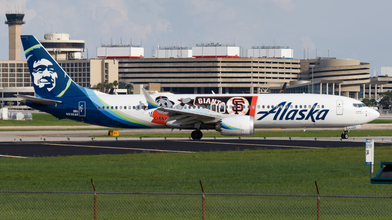 Photo of N936AK - Alaska Airlines Boeing 737 MAX 9 at TPA on AeroXplorer Aviation Database