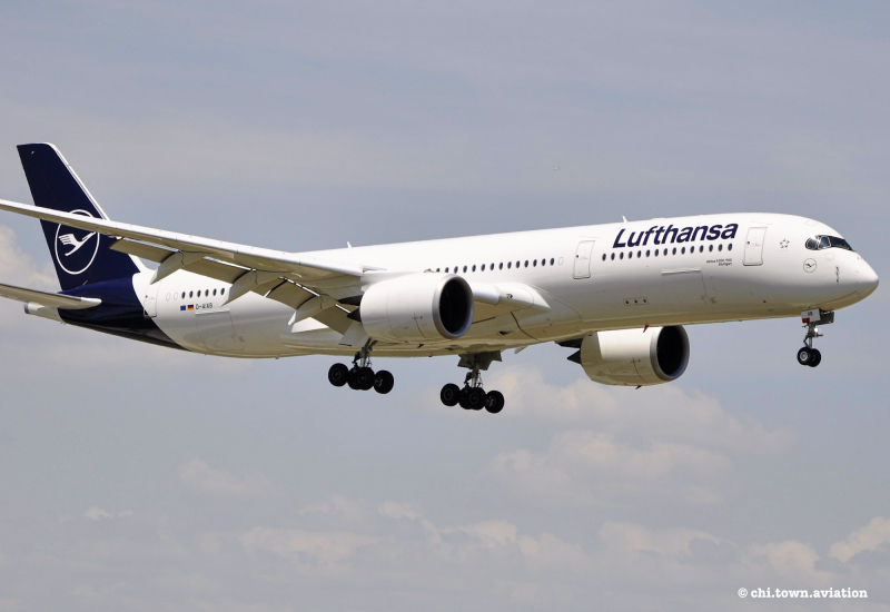 Photo of D-AIXB - Lufthansa Airbus A350-900 at ORD on AeroXplorer Aviation Database