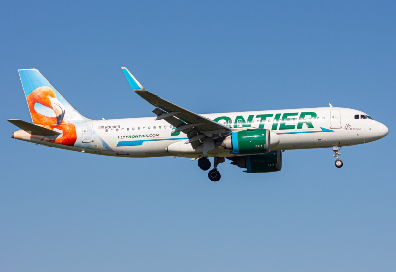 Photo of N308FR - Frontier Airlines Airbus A320NEO at TPA on AeroXplorer Aviation Database