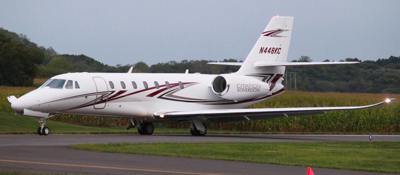 Photo of N448KC - PRIVATE Cessna Citation Sovereign at THV on AeroXplorer Aviation Database