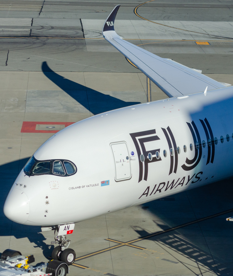 Photo of DQ-FAN - Fiji Airways Airbus A350-900 at SFO on AeroXplorer Aviation Database