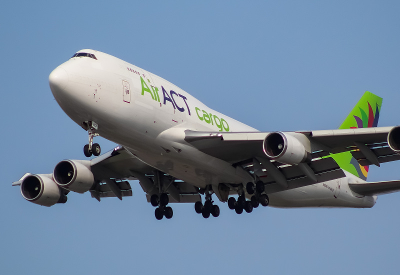 Photo of TC-ACF - Air ACT Cargo Boeing 747-400F at ORD on AeroXplorer Aviation Database