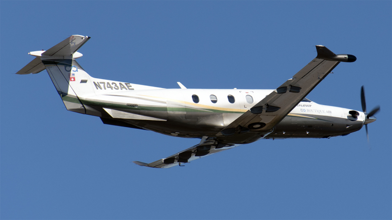 Photo of N743AE - Boutique Air Pilatus PC-12 at PNS on AeroXplorer Aviation Database