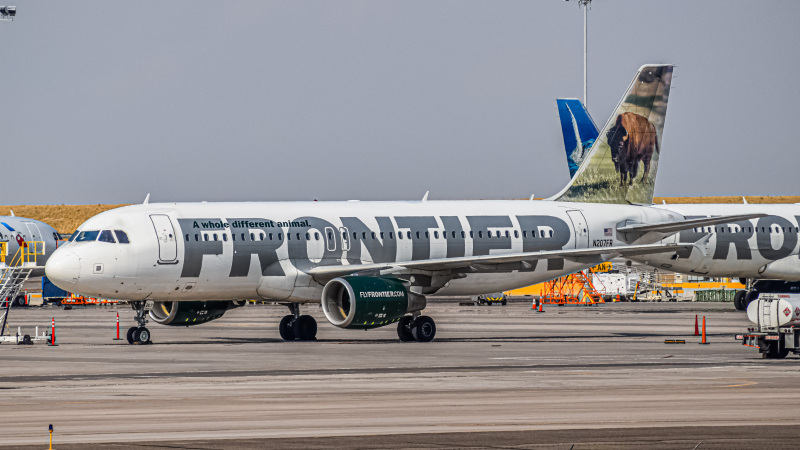 Photo of N207FR - Frontier Airlines Airbus A320 at DEN on AeroXplorer Aviation Database