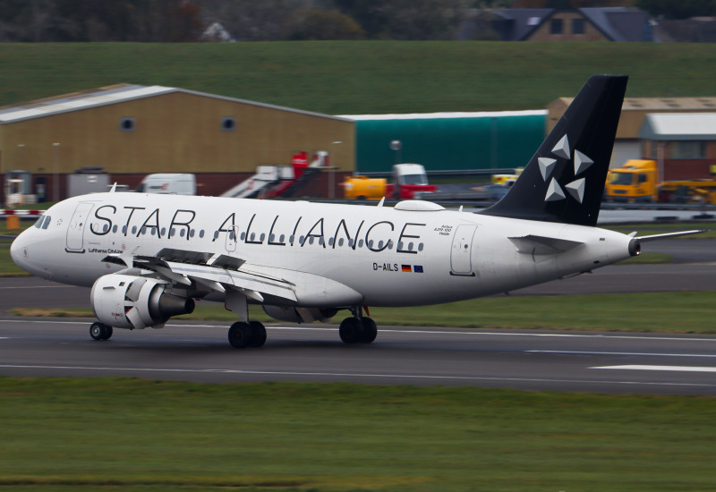 Photo of D-AILS  - Lufthansa CityLine Airbus A319 at BHX on AeroXplorer Aviation Database