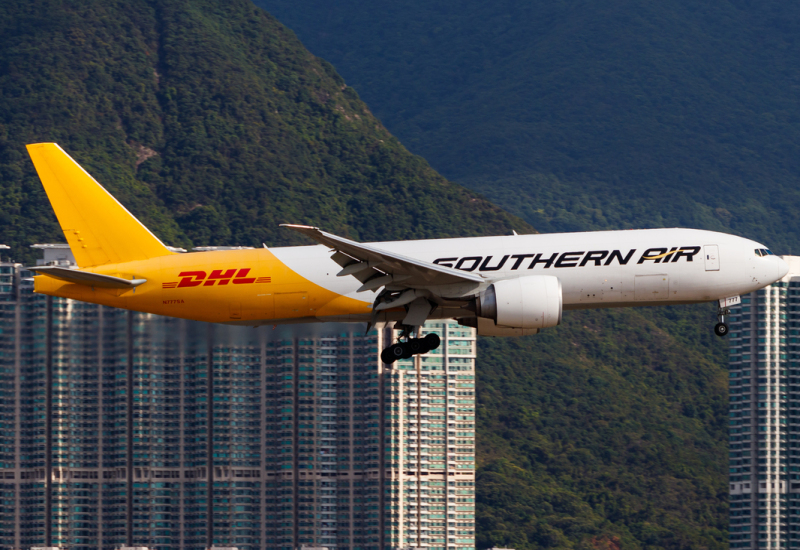 Photo of N777SA - Southern Air Cargo Boeing 777-F at HKG on AeroXplorer Aviation Database