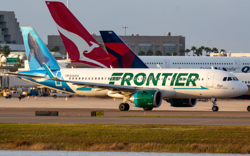 Photo of N342FR - Frontier Airlines Airbus A320NEO at MCO  on AeroXplorer Aviation Database