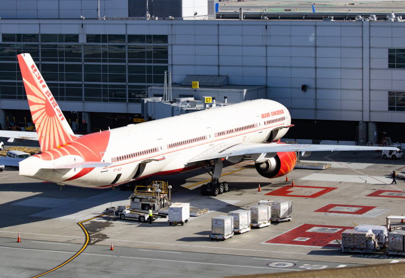 Photo of VT-ALO - Air India Boeing 777-300ER at SFO on AeroXplorer Aviation Database