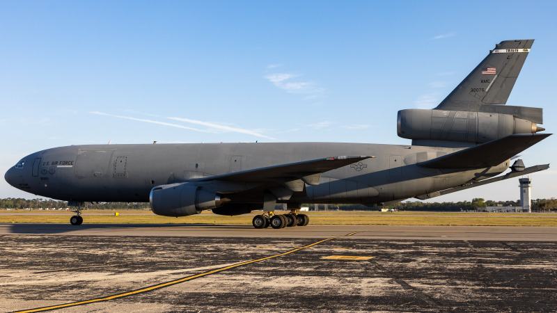 Photo of 83-0075 - USAF - United States Air Force McDonnell Douglas KC-10 Extender at DAB on AeroXplorer Aviation Database