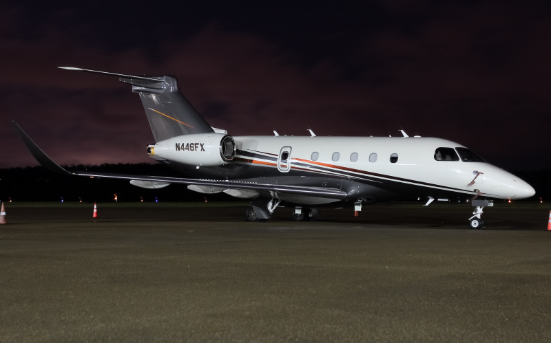 Photo of N446FX - FlexJet Embraer Legacy 500 at LUK on AeroXplorer Aviation Database