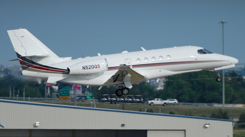 Photo of N520QS - NetJets Cessna Citation Latitude at OKC on AeroXplorer Aviation Database