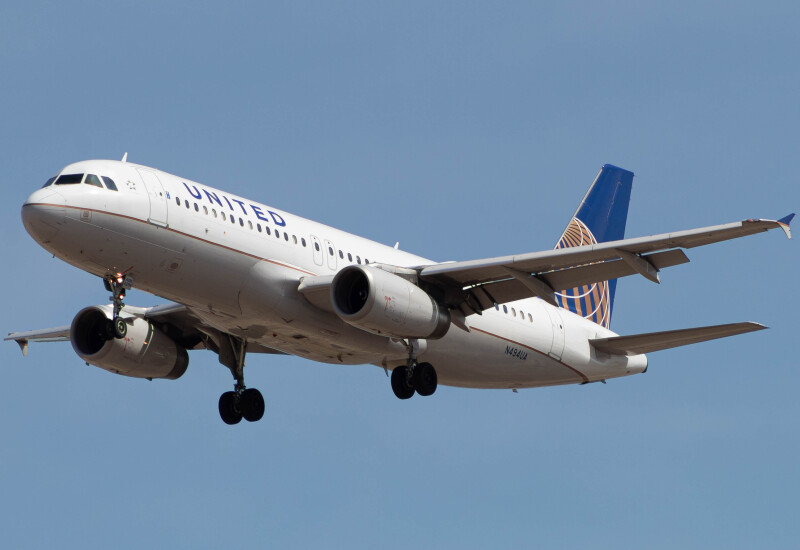 Photo of N494UA - United Airlines Airbus A320 at BOI on AeroXplorer Aviation Database