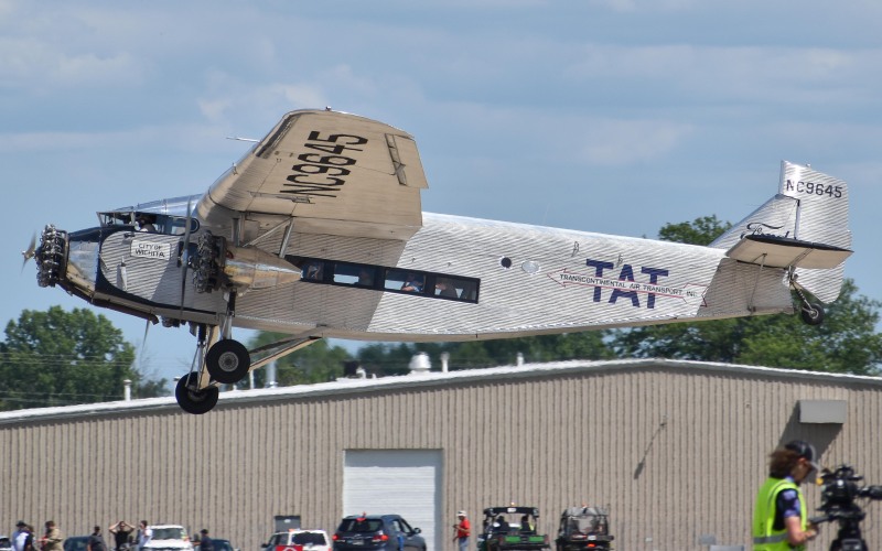 Photo of NC9645 - PRIVATE Ford Tri-Motor 5-AT at OSH on AeroXplorer Aviation Database