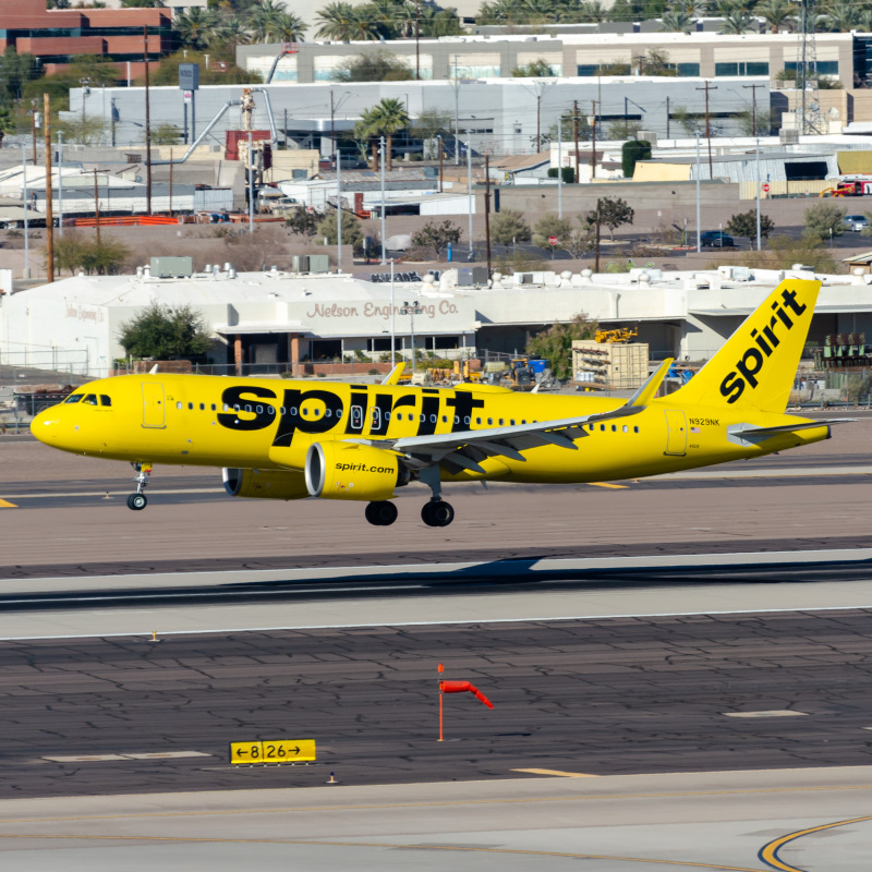 Photo of N929NK - Spirit Airlines Airbus A320NEO at PHX on AeroXplorer Aviation Database