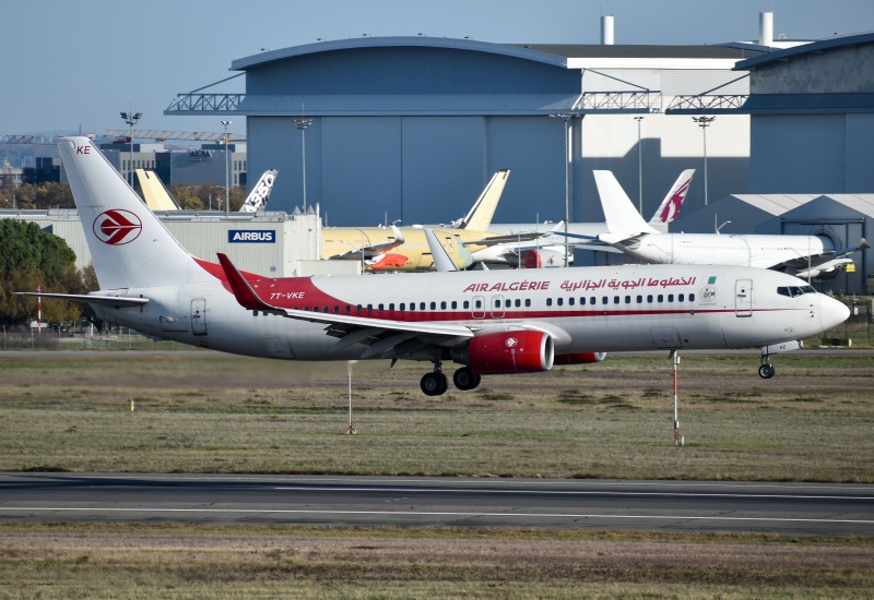 Photo of 7T-VKE - Air Algerie Boeing 737-800 at TLS on AeroXplorer Aviation Database