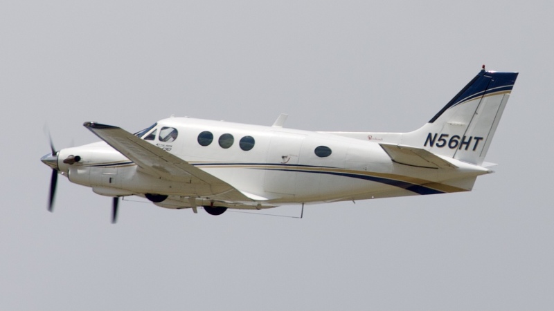 Photo of N56HT - PRIVATE Beechcraft King Air C90 at IAH on AeroXplorer Aviation Database
