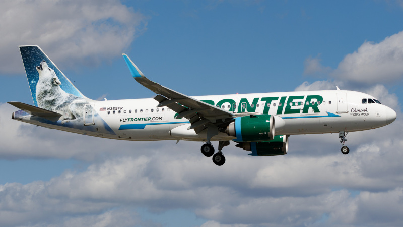 Photo of N369FR - Frontier Airlines Airbus A320NEO at MIA on AeroXplorer Aviation Database