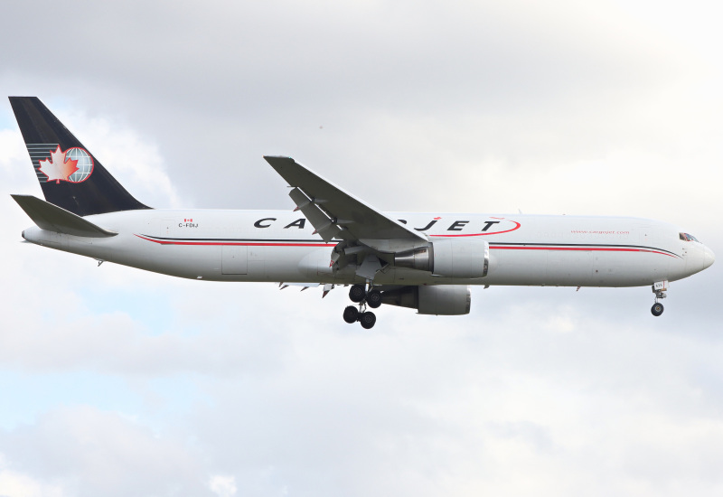 Photo of C-FDIJ - CargoJet Boeing 767-300F at LHR on AeroXplorer Aviation Database