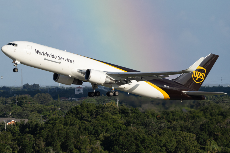 Photo of N331UP - United Parcel Service Boeing 767-300F at TPA on AeroXplorer Aviation Database