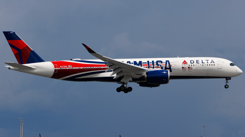 Photo of N521DN - Delta Airlines Airbus A350-900 at MCO on AeroXplorer Aviation Database